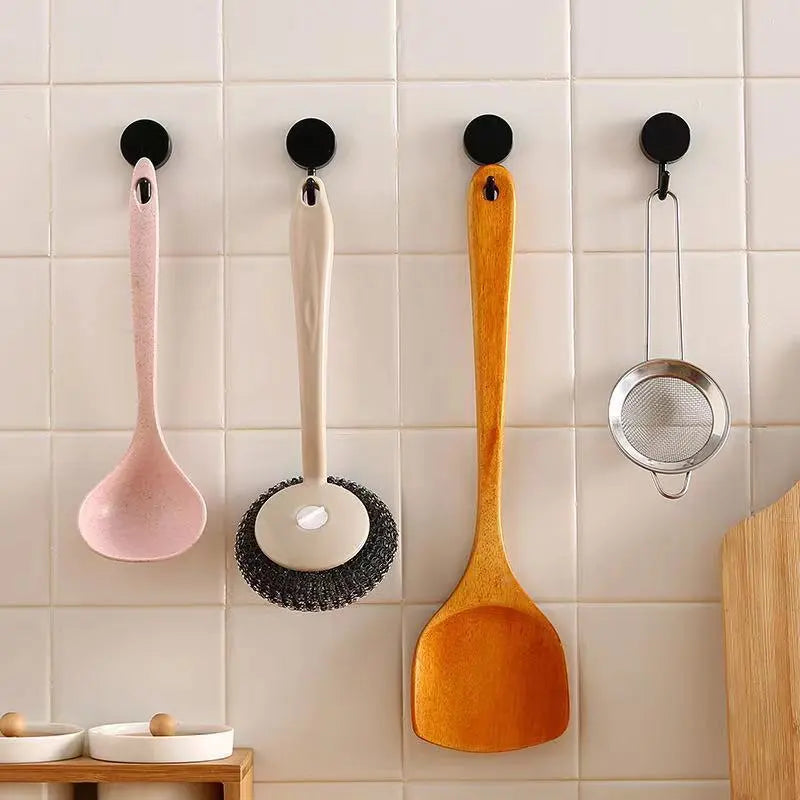 10 Self-Adhesive Wall Hooks for Easy Home Organization