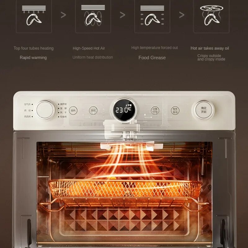 Graphene Air Fryer Oven: PT2520