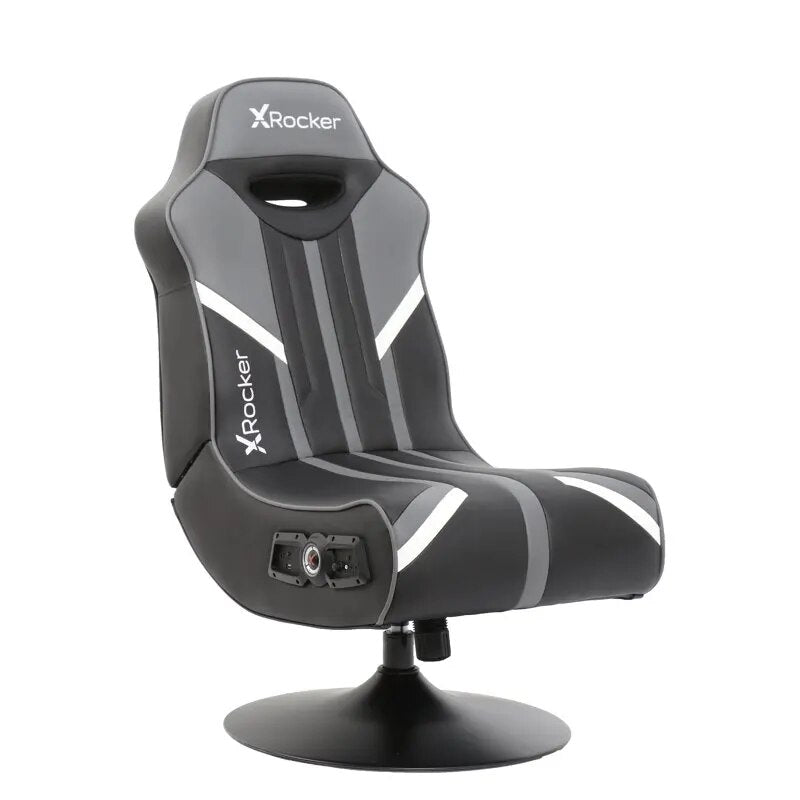 Pedestal Gaming Chair Gray 2.1 Bluetooth Audio