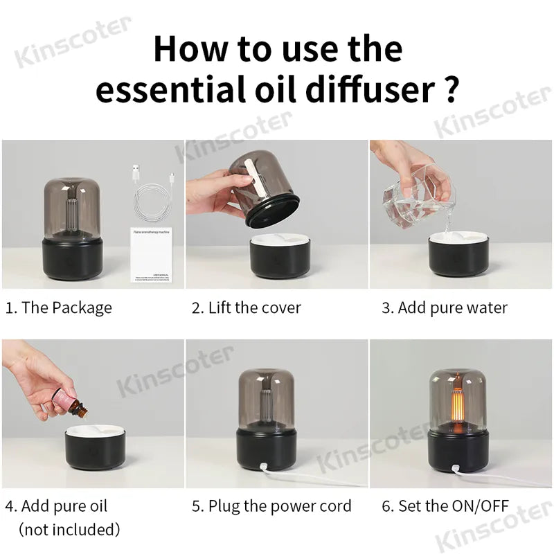 Portable USB Essential Oil Humidifier