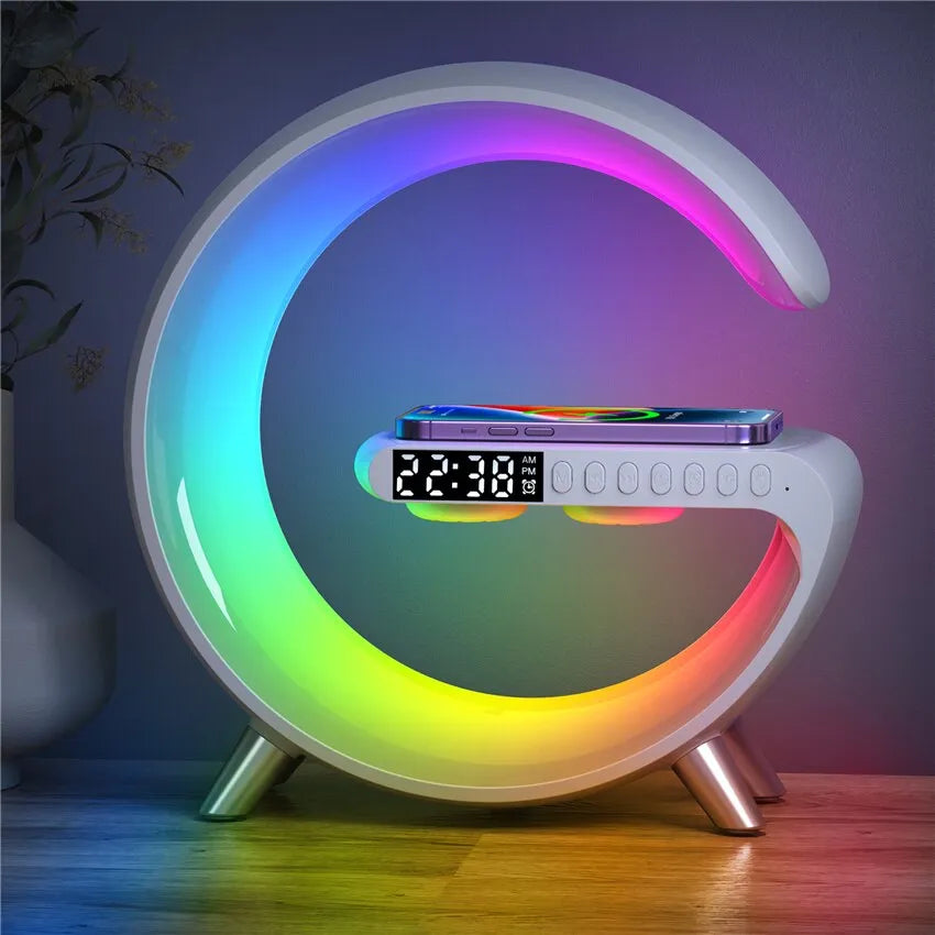 Wireless Charging Hub with Entertainment Features