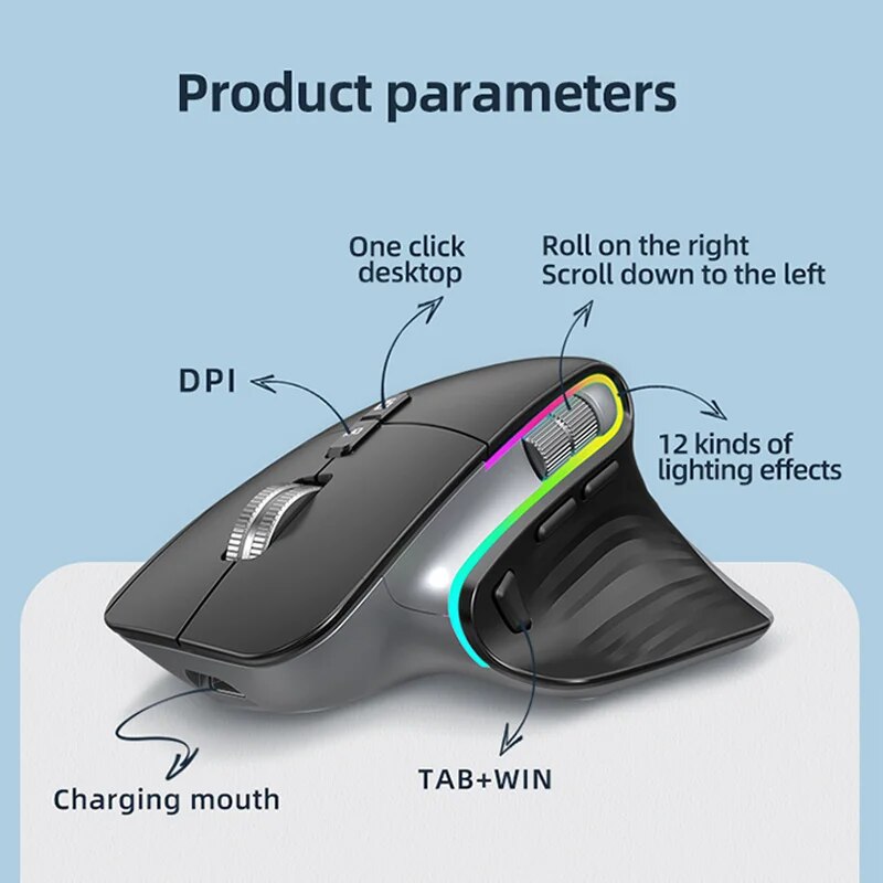 RGB Bluetooth Gaming Mouse