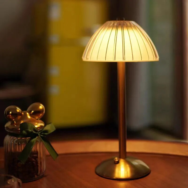 Retro LED Touch Table Lamp